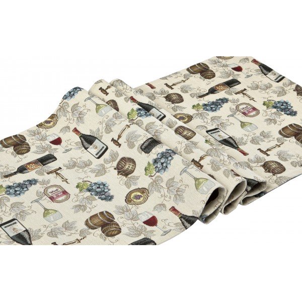 Bieżnik na stół 50x150 cm Eden 914/410 gobelinowy