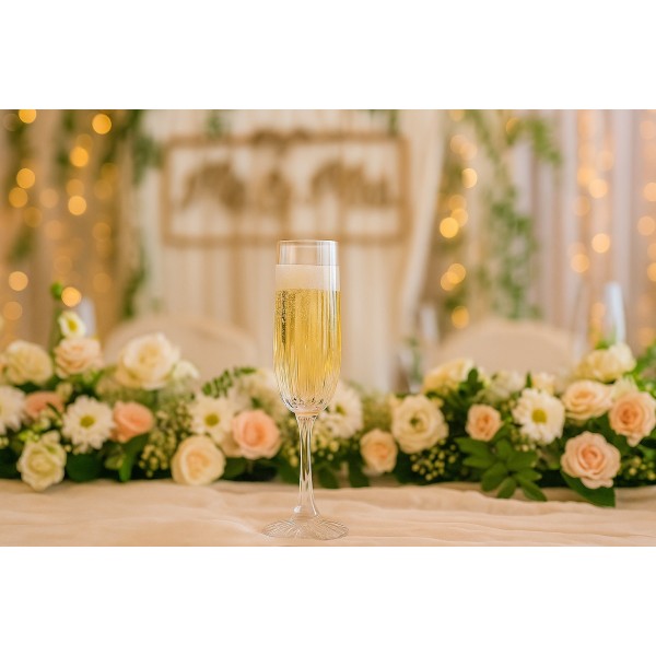 Kryształowy kieliszek do szampana 170 ml Zawiercie 890/2-1584