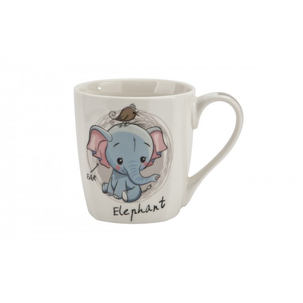 Kubek porcelanowy 300 ml Coco Elephant