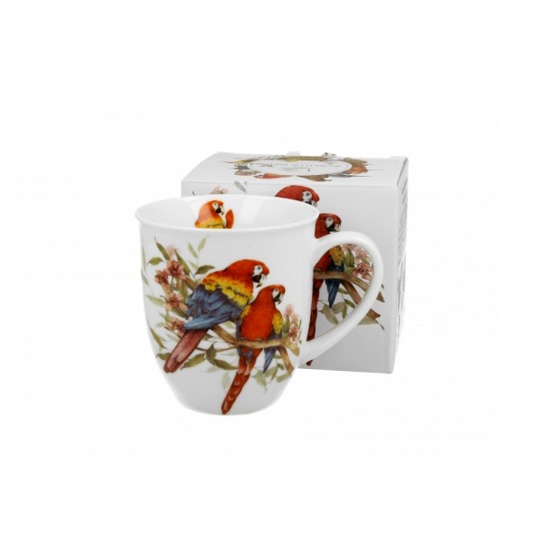 Kubek porcelanowy 400 ml PAPUGI ARA