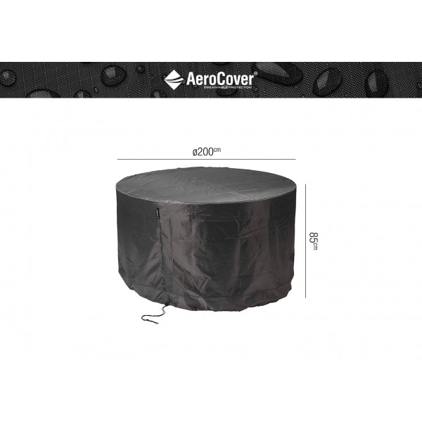 Pokrowiec na meble ogrodowe okrągły 200 cm.
