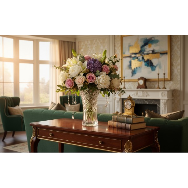 Wazon kryształowy 20 cm Nova Old Sirius