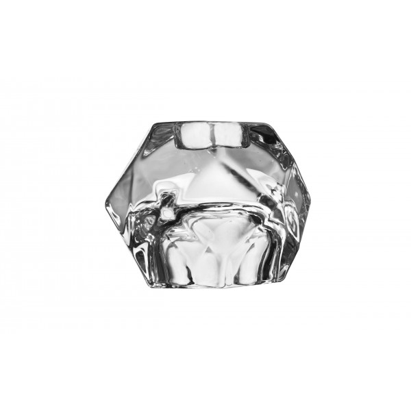 Świecznik szklany 6 cm Art-Pol 141545