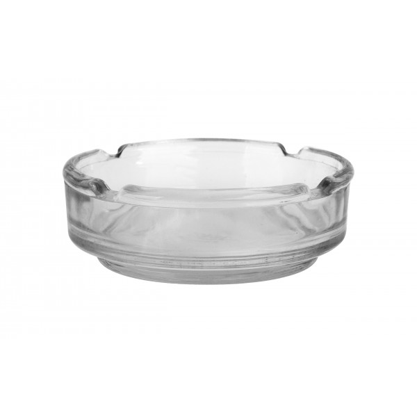 Popielniczka szklana 11 cm okrągła