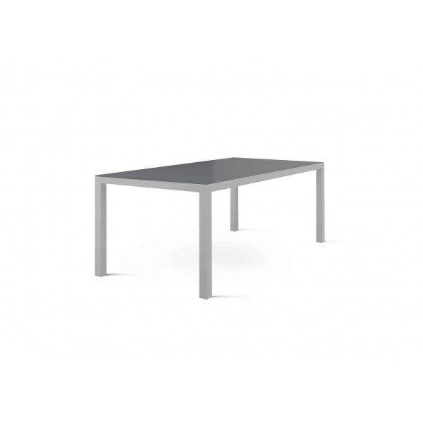 Stół ogrodowy OVIEDO szary 200x100cm