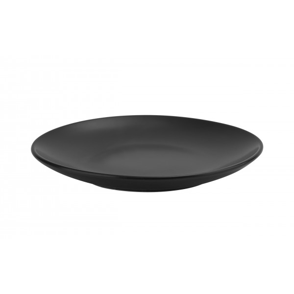 Talerz deserowy 19 cm Black Mat
