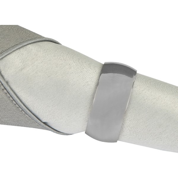 Obrączka na serwetę Oval MI silver