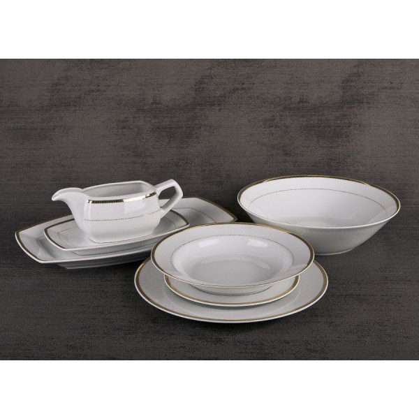 Serwis obiadowy 6/22 Marcello Gold