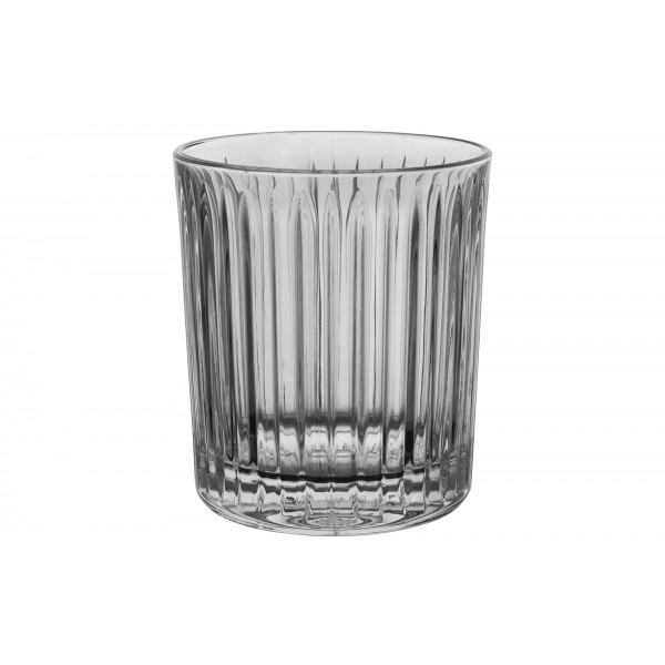 Szklanka kryształowa w paski Bohemia