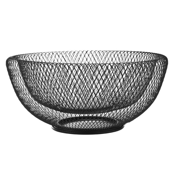 Koszyk na owoce 31cm czarny