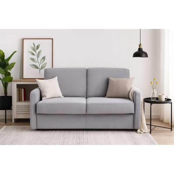 Sofa Ema 2 z funkcją spania i pojemnikiem na pościel