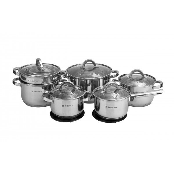 Komplet garnków 13 el. Berry Ambition