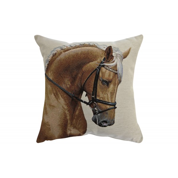 Poszewka dekoracyjna 45x45 cm Koń