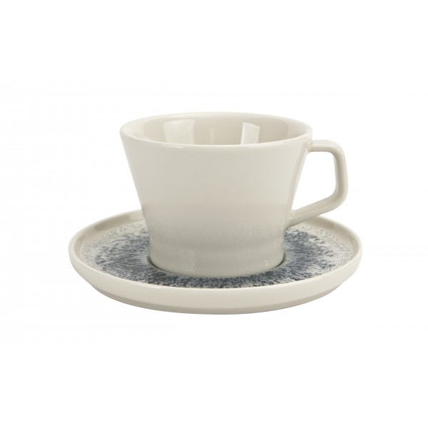 Filiżanka porcelanowa 225 ml + spodek Luna