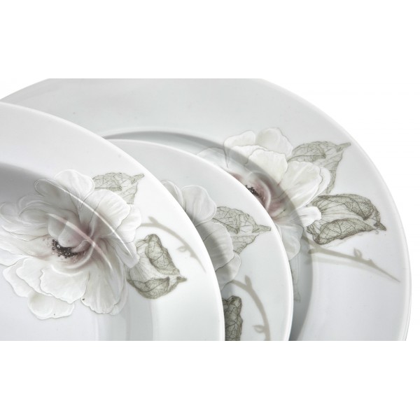 Komplet talerzy dla 6 osób Elite Stock G883/S026