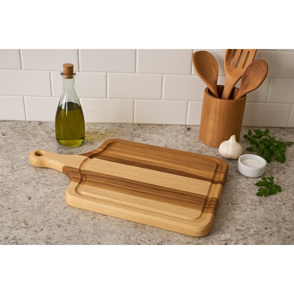 Deska do krojenia dębowa 40 cm