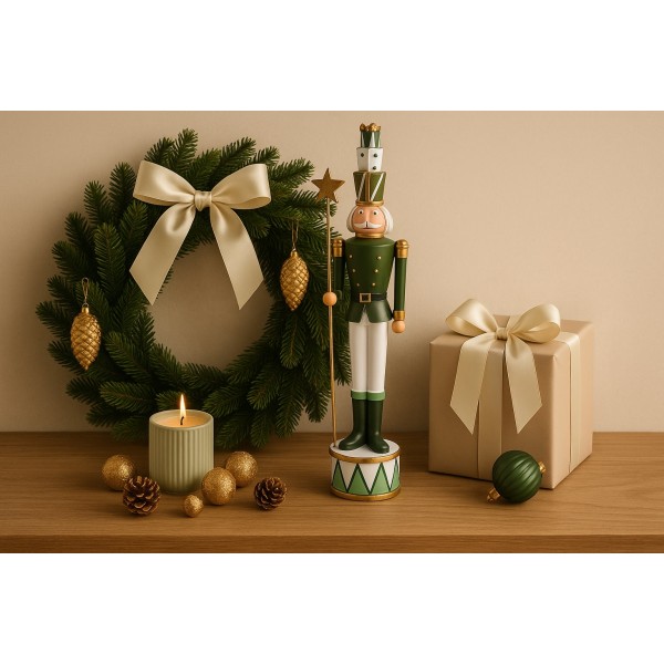 Figurka świąteczna Dziadek do orzechów 46cm