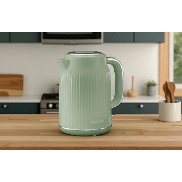 Czajnik elektryczny 1,7 L Vintage szałwiowy