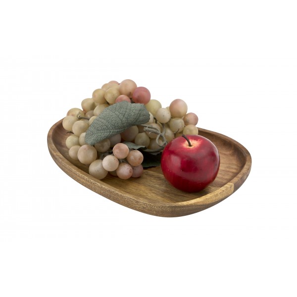 Deska do serwowania taca akacjowa 25x18x2 cm