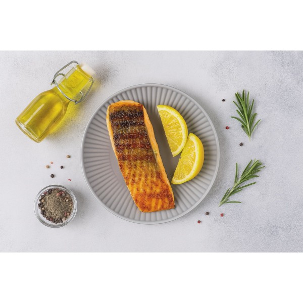 Talerz płytki obiadowy 26 cm Dalia Szara