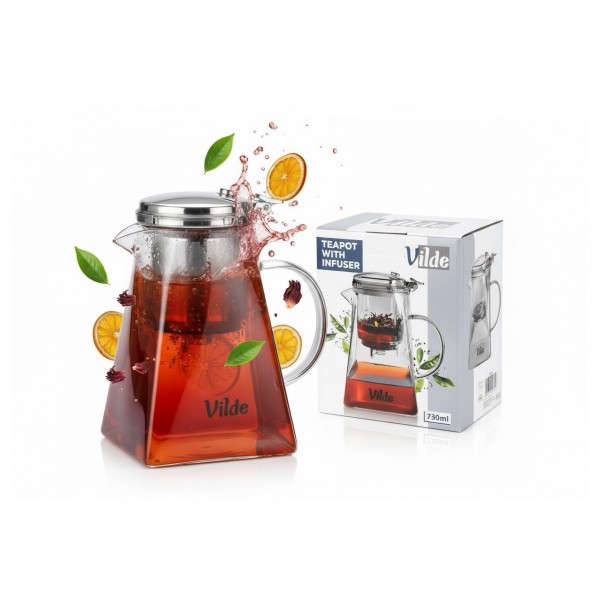 Dzbanek z zaparzaczem 730 ml Vilde