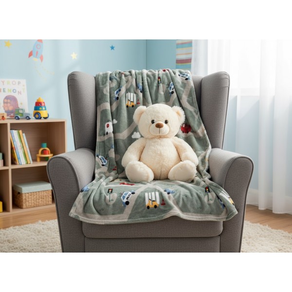 Koc dziecięcy 100x150 cm s. Oliver Junior IB1211-710