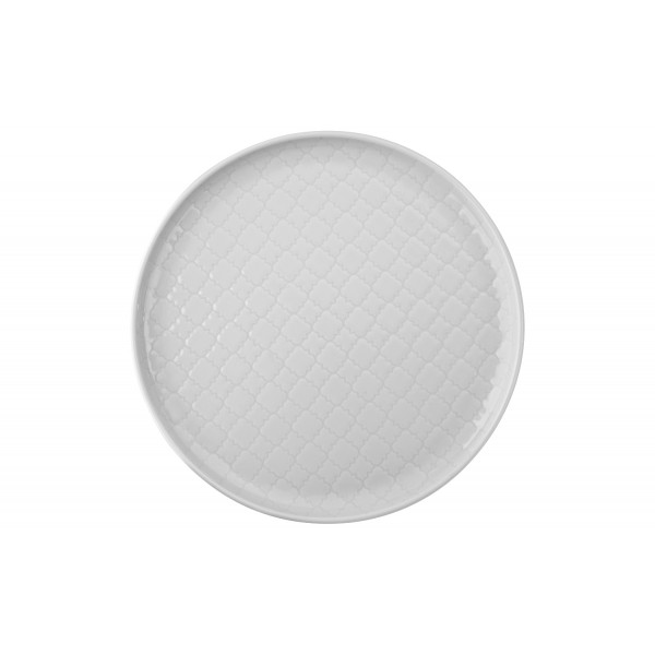 Talerz płytki deserowy 20cm Marrakesz biały