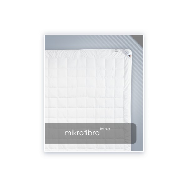 Kołdra antyalergiczna 155x200 cm MIKROFIBRA letnia