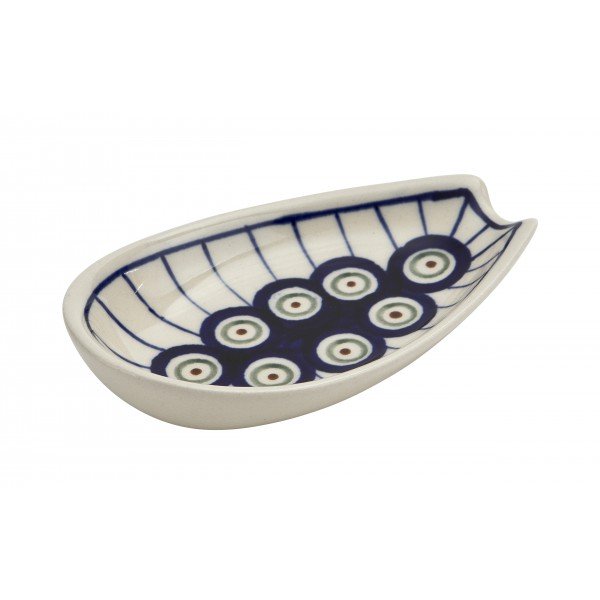 Podstawka pod łyżkę mała GU-1015 Bolesławiec Kropki 8