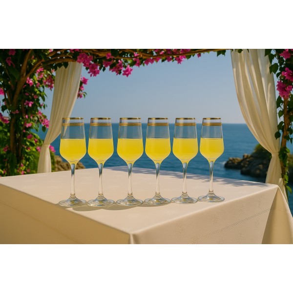 Komplet 6 kieliszków do likieru 60 ml Queen Eva