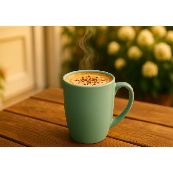 Kubek ceramiczny 300 ml miętowy