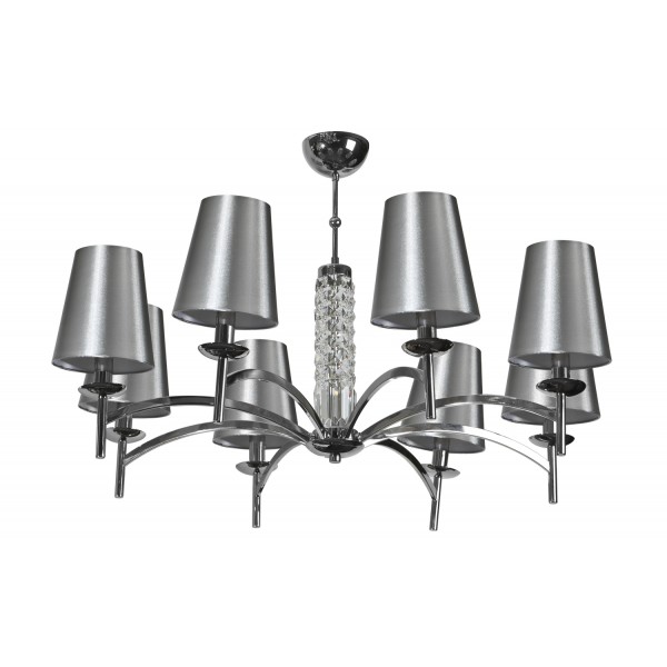 Lampa wisząca kryształowa Silver Glam 5054/8
