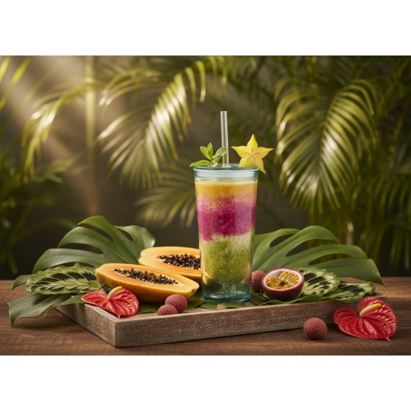 Szklanka z rurką 500 ml Authentic San Miguel