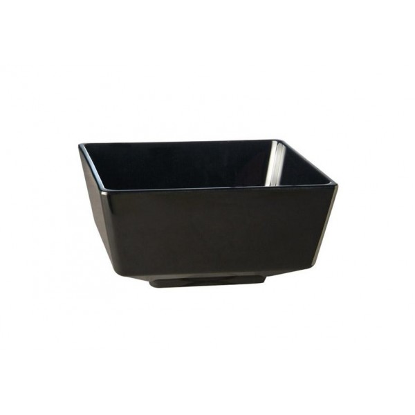Salaterka/dip z melaminy 5,5x5,5 cm Float czarna