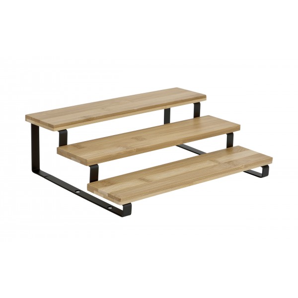 Stojak bambusowy 3 poziomy Tadar