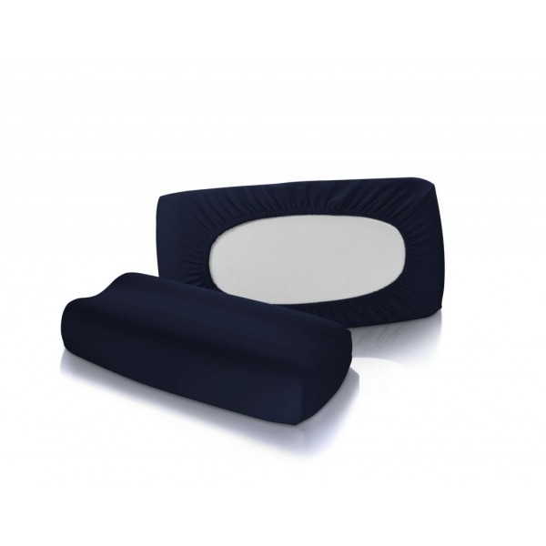 Poszewka 40x60 cm jersey Vital Comfort 6061 granat