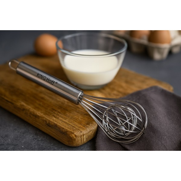 Trzepaczka kuchenna z kulką/miotełka stal 21 cm Kinghoff