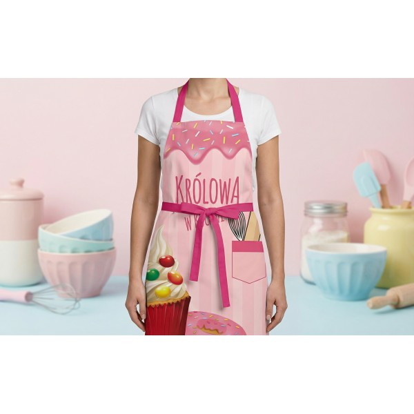 Fartuch kuchenny dziecięcy Królowa w kuchni