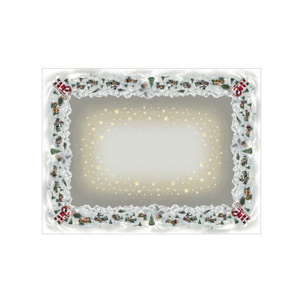 Obrus świąteczny 137x280 cm Runner 974