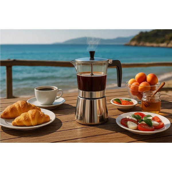 Kawiarka ciśnieniowa 200 ml TRISHA