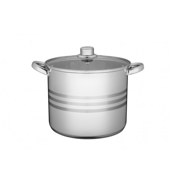 Garnek wysoki 13,5 L Zenit nierdzewny