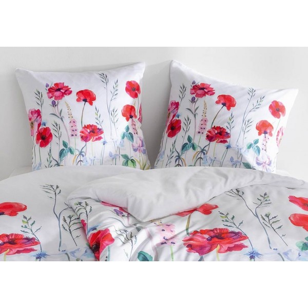 Pościel satynowa 155x200 cm Christy 4824/460 rot