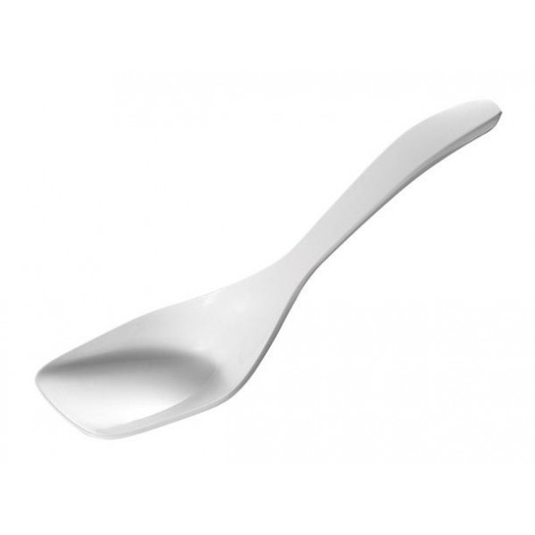 Łyżka do serwowania z melaminy 26,5 cm Profi biała