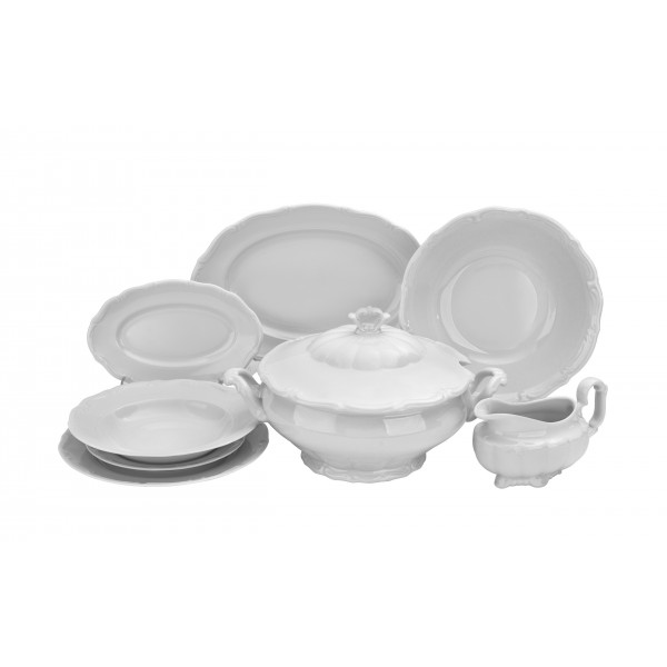 Serwis obiadowy 6/23 szt. Maria Teresa biała