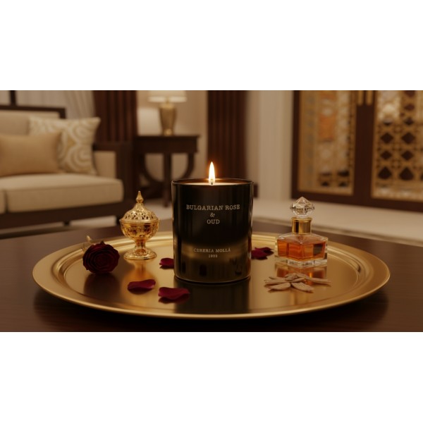 Świeca zapachowa 230 gr Premium Bulgarian Rose and Oud