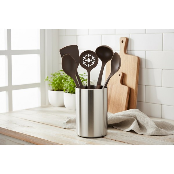 Komplet przyborów kuchennych 5 elementów Starlet Brown
