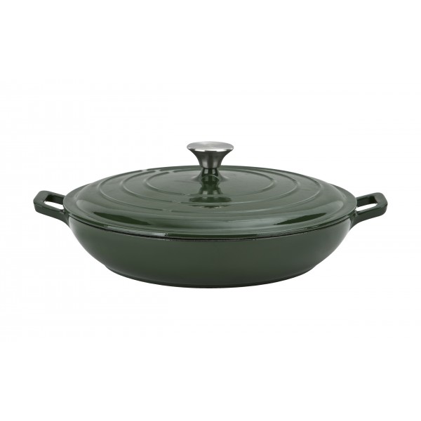 Brytfanna żeliwna 2,8 L niska VERDELUXE 8028