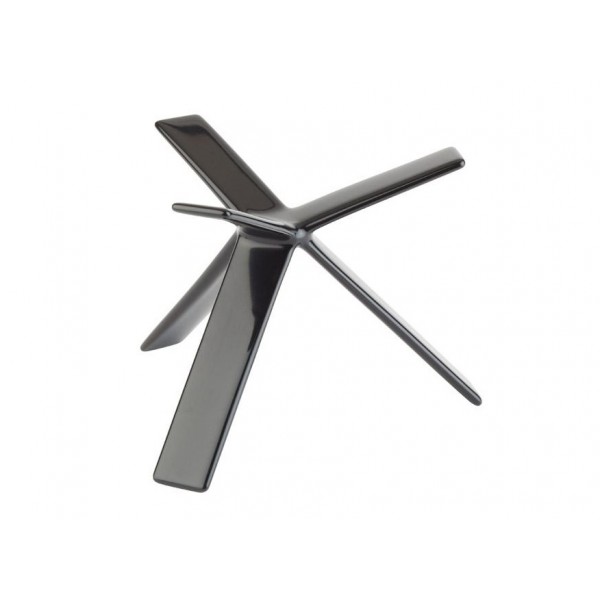 Stojak bufetowy czarny 12 cm Star