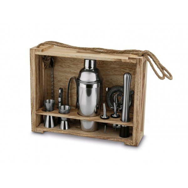 Zestaw barmański ze stojakiem Cosmopolitan 11 elementów