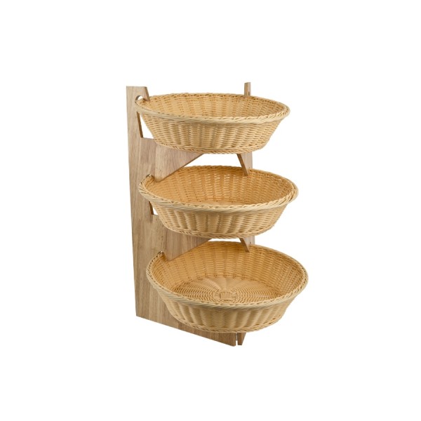 Stojak bufetowy drewniany